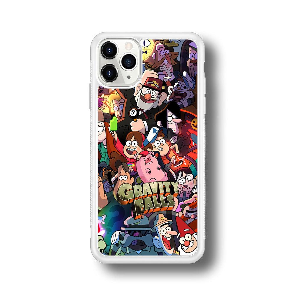 Gravity Falls Team Around The World iPhone 11 Pro Case-Oxvistore