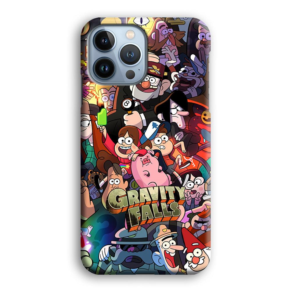 Gravity Falls Team Around The World iPhone 14 Pro Case-Oxvistore