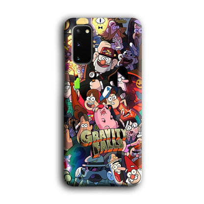 Gravity Falls Team Around The World Samsung Galaxy S20 Case-Oxvistore