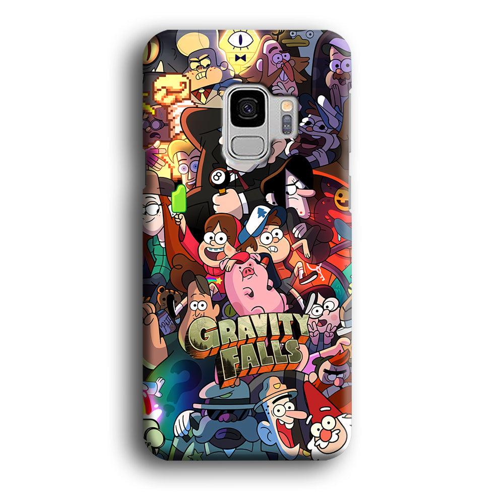 Gravity Falls Team Around The World Samsung Galaxy S9 Case-Oxvistore