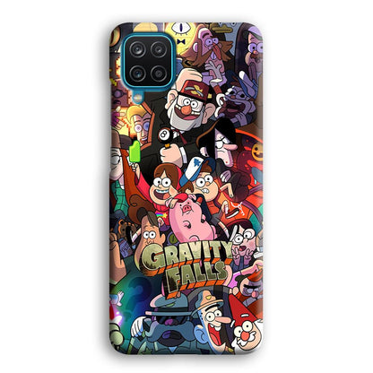 Gravity Falls Team Around The World Samsung Galaxy A12 Case-Oxvistore