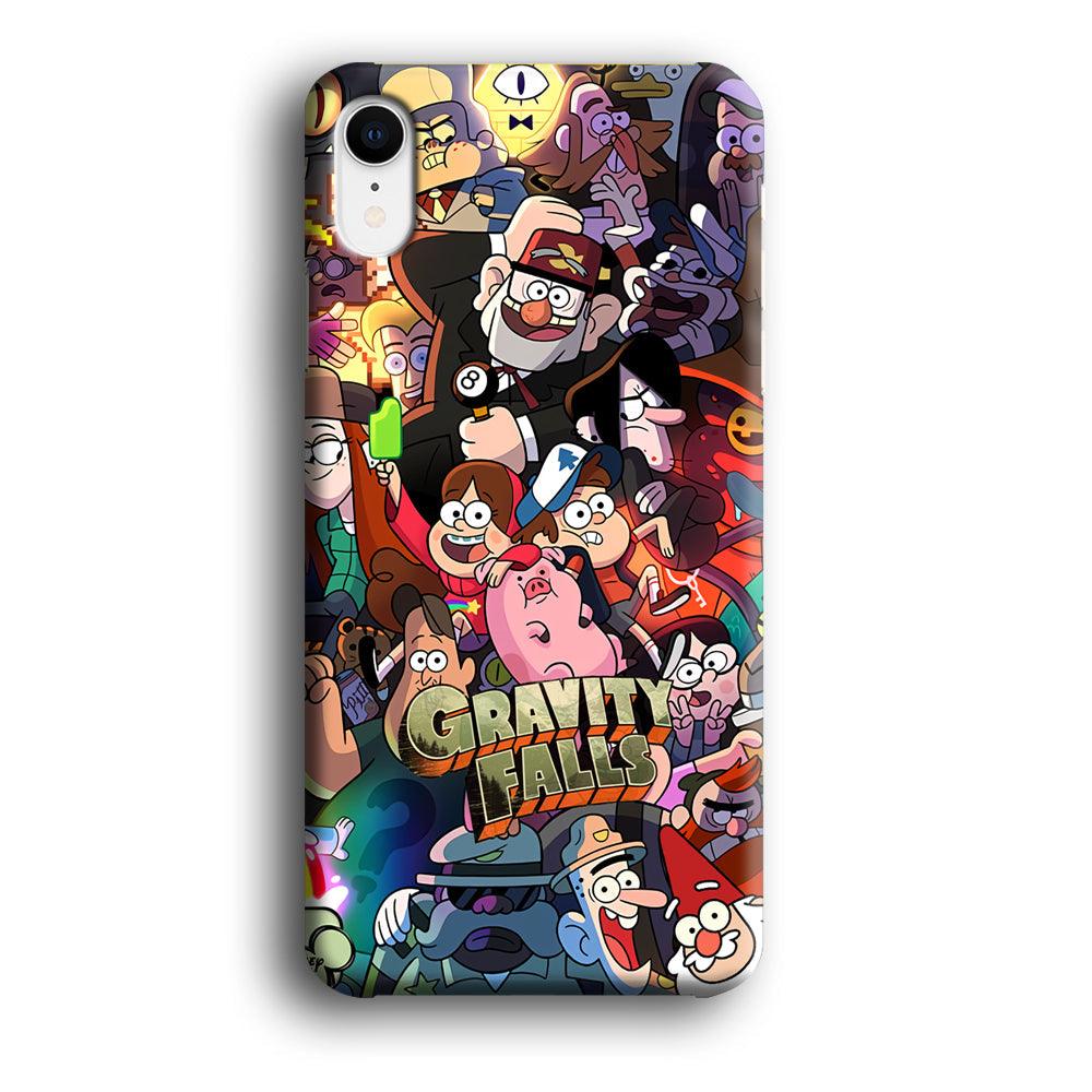 Gravity Falls Team Around The World iPhone XR Case-Oxvistore