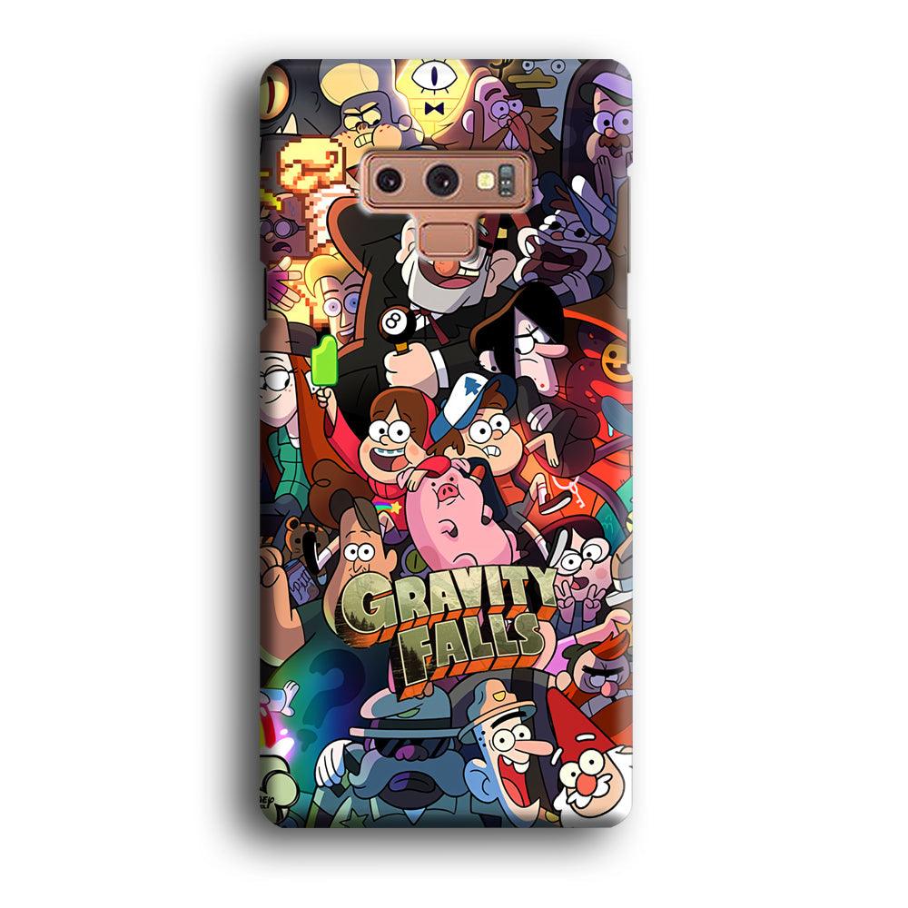 Gravity Falls Team Around The World Samsung Galaxy Note 9 Case-Oxvistore