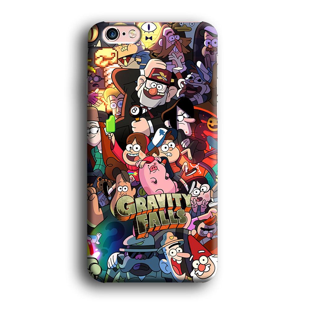 Gravity Falls Team Around The World iPhone 6 Plus | 6s Plus Case-Oxvistore