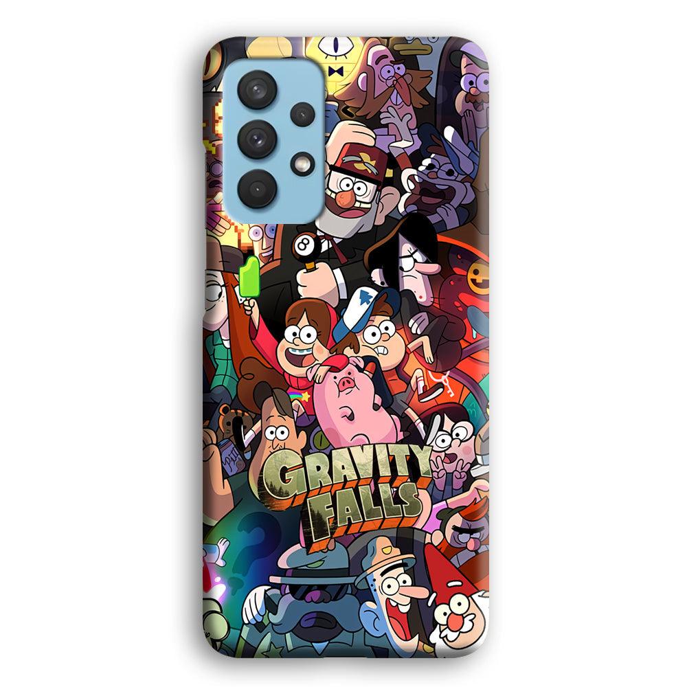 Gravity Falls Team Around The World Samsung Galaxy A32 Case-Oxvistore