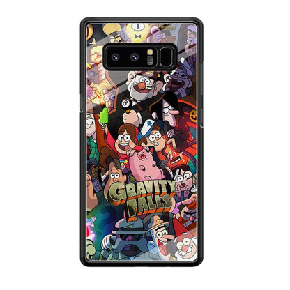 Gravity Falls Team Around The World Samsung Galaxy Note 8 Case-Oxvistore