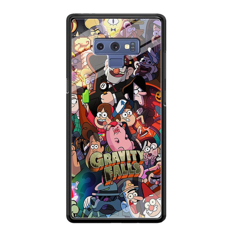 Gravity Falls Team Around The World Samsung Galaxy Note 9 Case-Oxvistore