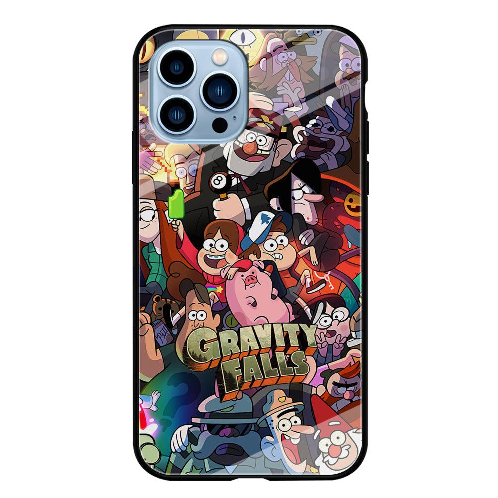 Gravity Falls Team Around The World iPhone 15 Pro Case-Oxvistore