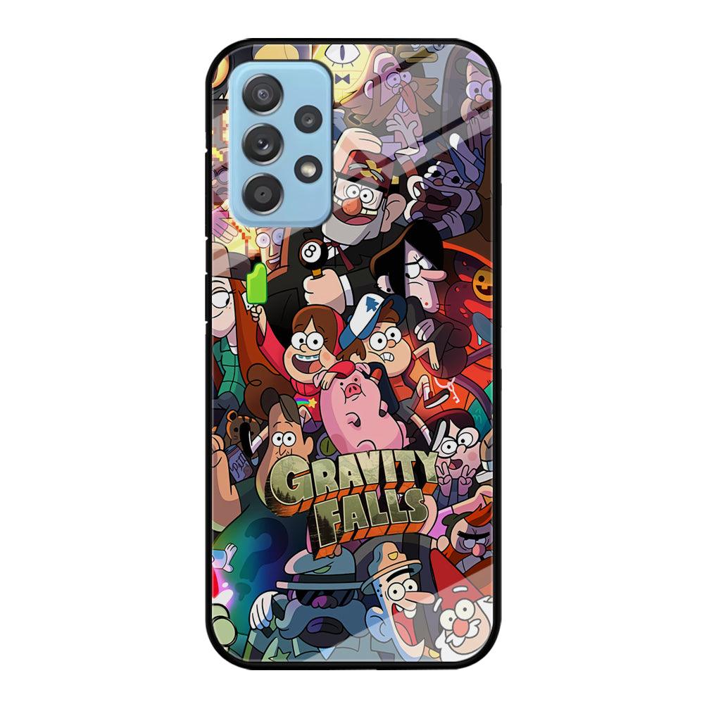 Gravity Falls Team Around The World Samsung Galaxy A52 Case-Oxvistore