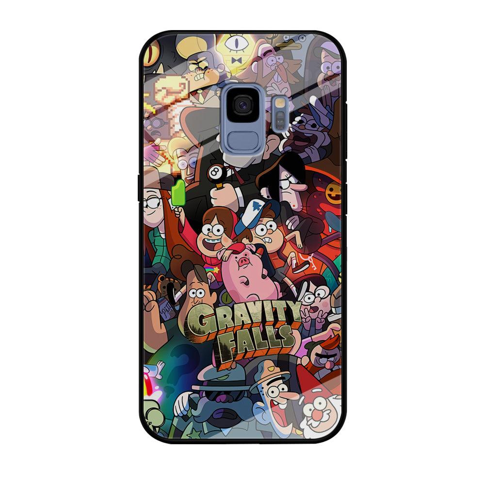 Gravity Falls Team Around The World Samsung Galaxy S9 Case-Oxvistore