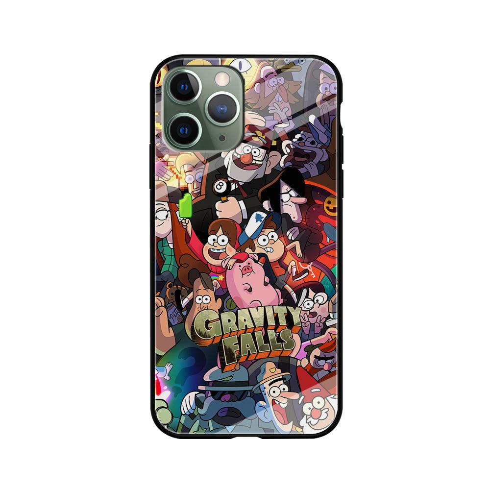 Gravity Falls Team Around The World iPhone 11 Pro Case-Oxvistore