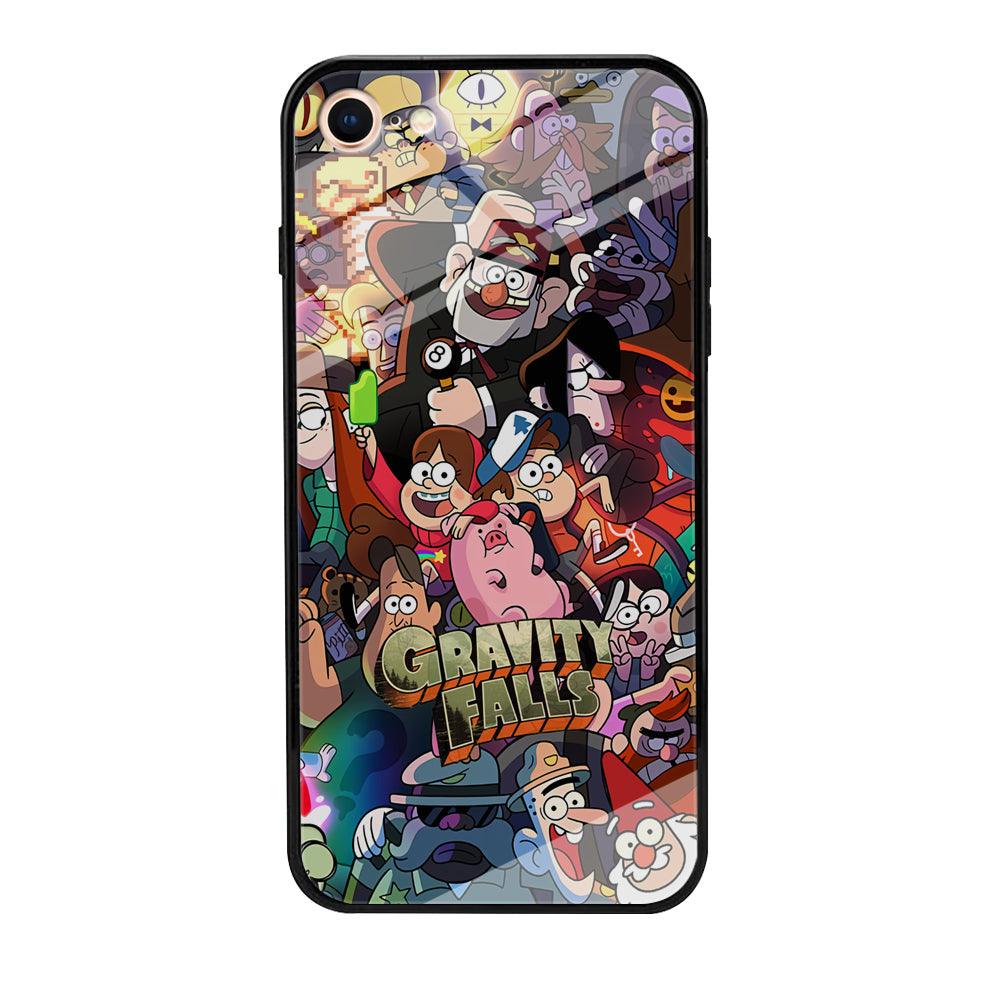 Gravity Falls Team Around The World iPhone 8 Case-Oxvistore