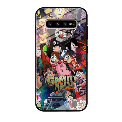 Gravity Falls Team Around The World Samsung Galaxy S10 Plus Case-Oxvistore