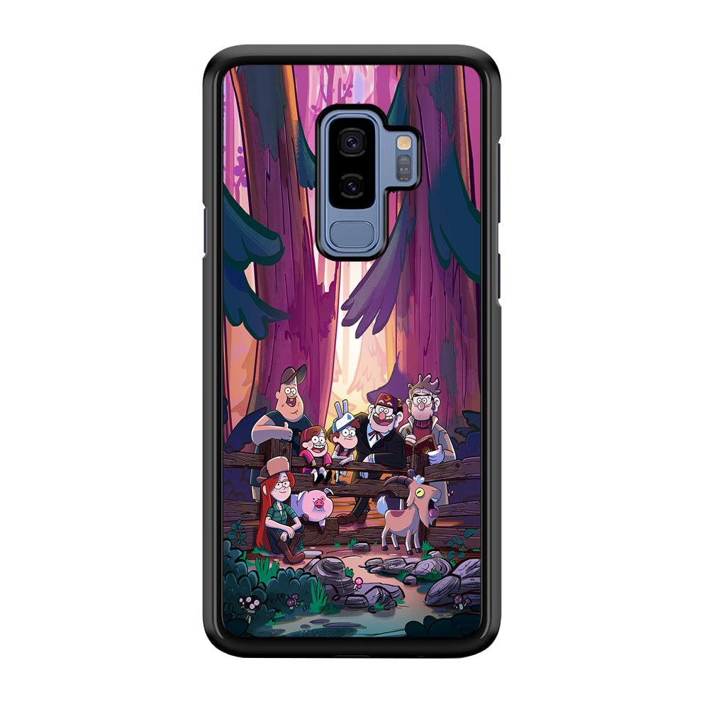 Gravity Falls The Forest Rranger Samsung Galaxy S9 Plus Case-Rubber Black (2D Case)-Oxvistore