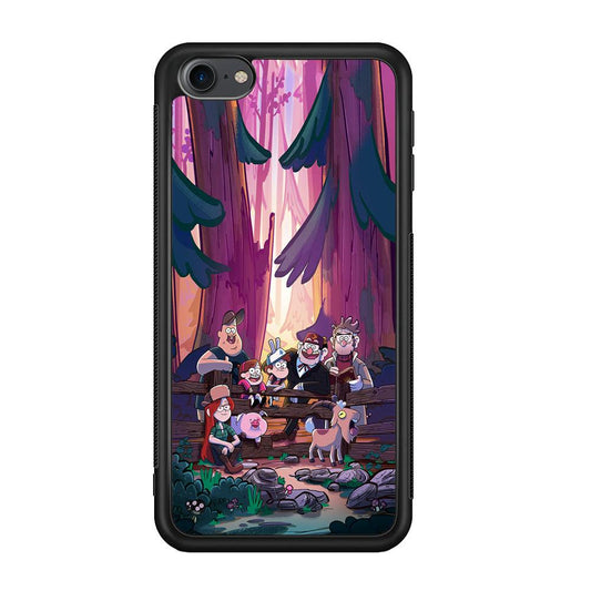 Gravity Falls The Forest Rranger iPod Touch 6 Case-Rubber Black (2D Case)-Oxvistore