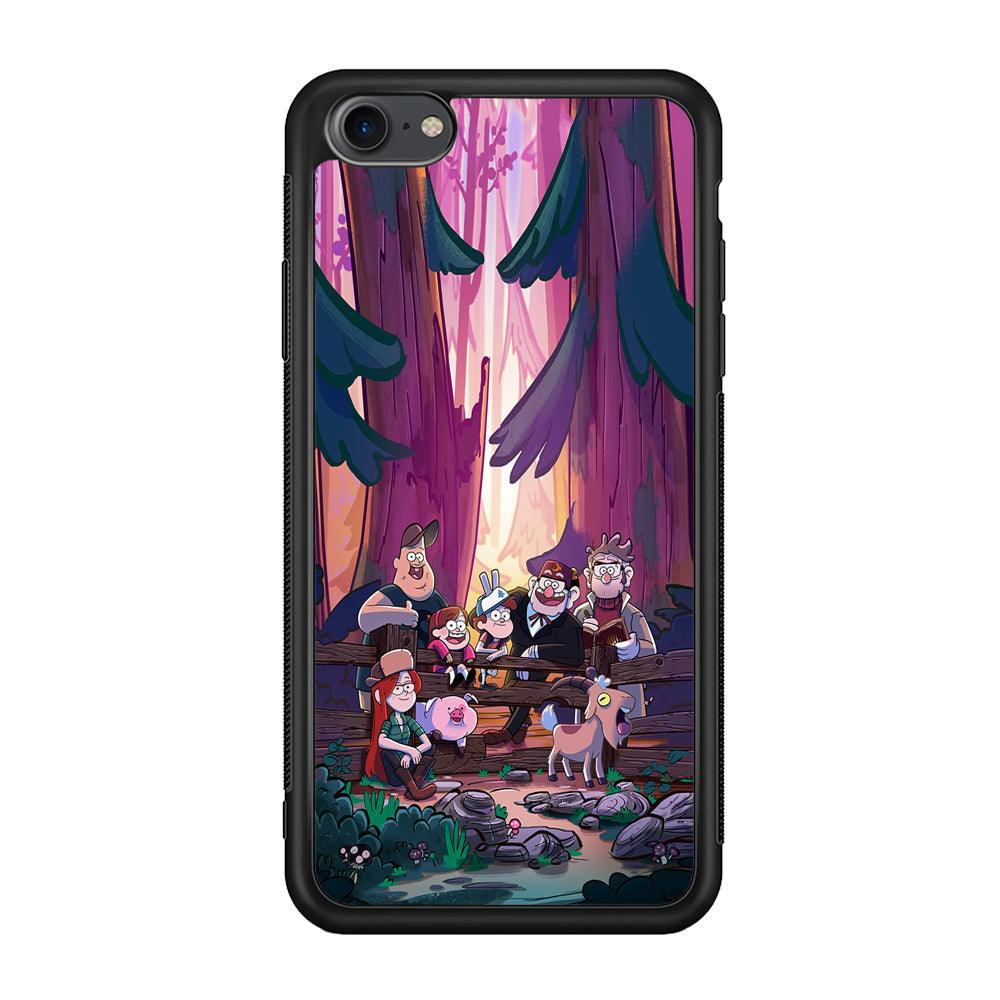 Gravity Falls The Forest Rranger iPhone 7 Case-Rubber Black (2D Case)-Oxvistore