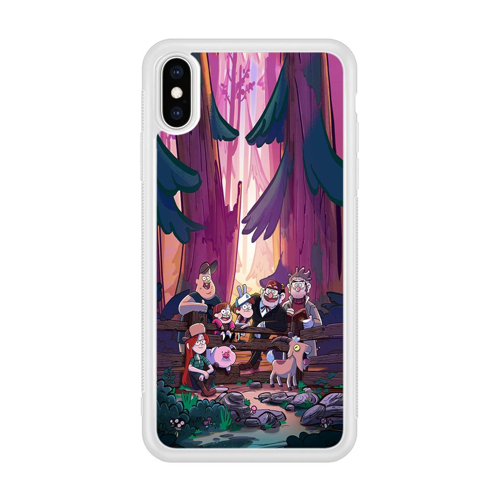 Gravity Falls The Forest Rranger iPhone X Case-Oxvistore