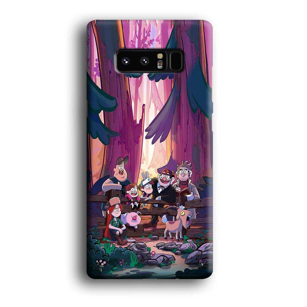 Gravity Falls The Forest Rranger Samsung Galaxy Note 8 Case-Oxvistore