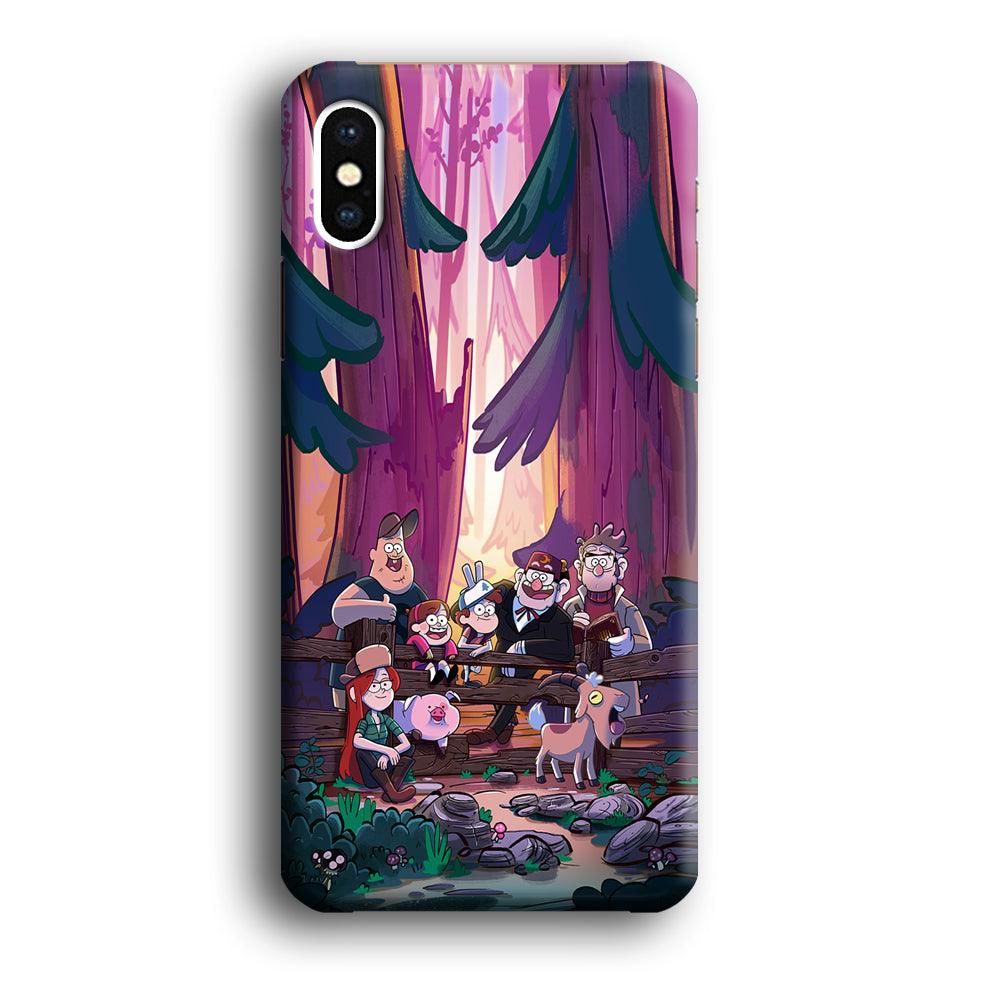 Gravity Falls The Forest Rranger iPhone X Case-Oxvistore