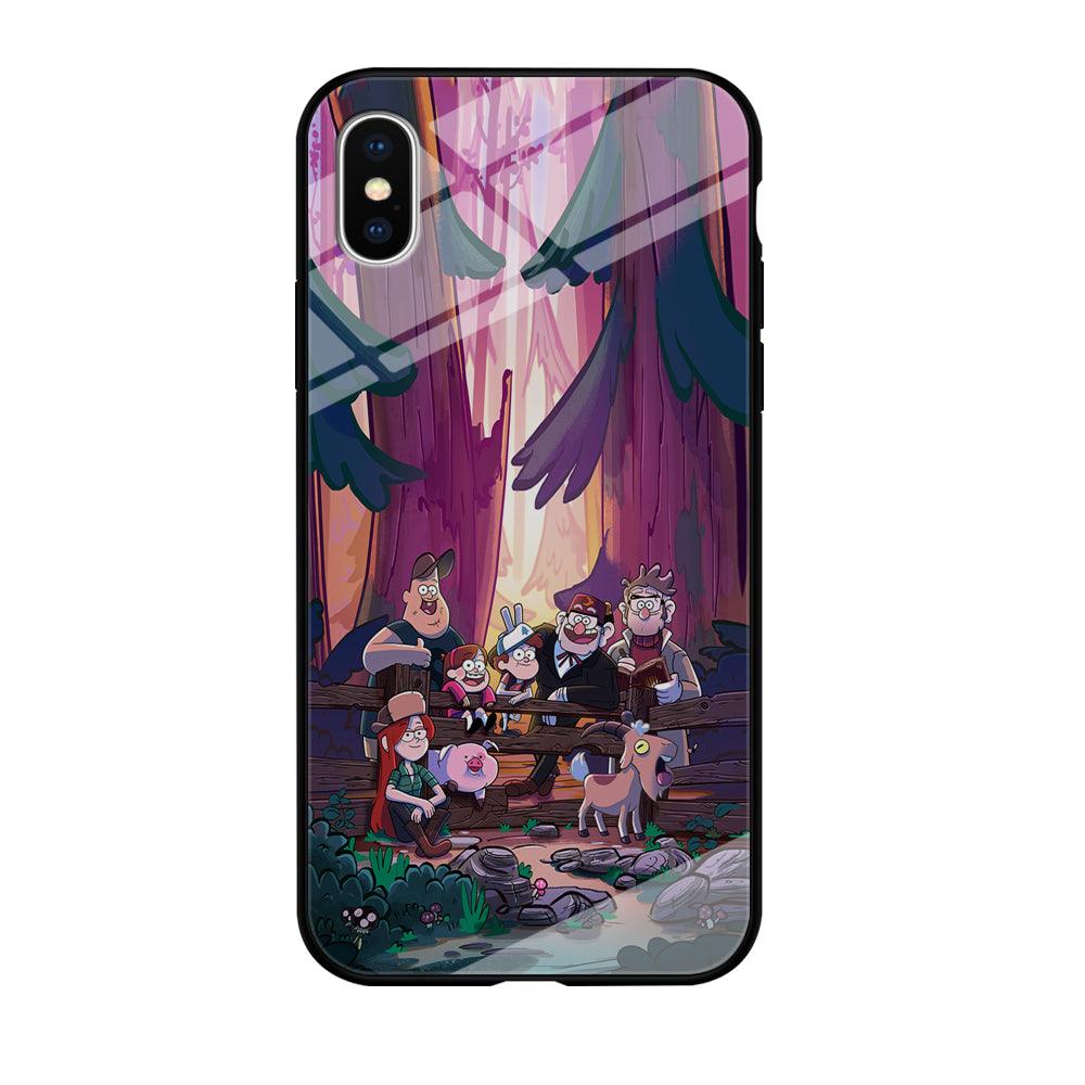 Gravity Falls The Forest Rranger iPhone X Case-Oxvistore