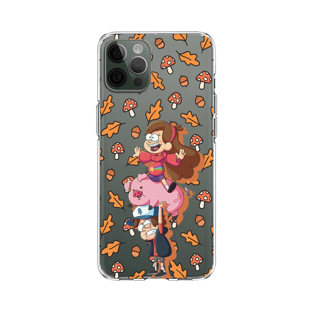 Gravity Falls Train with Heavy Weights Clear Soft Case-Oxvistore