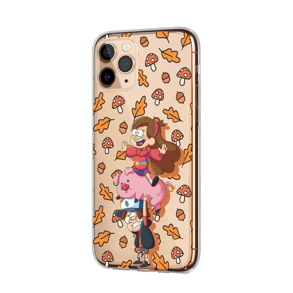 Gravity Falls Train with Heavy Weights Clear Soft Case-Oxvistore