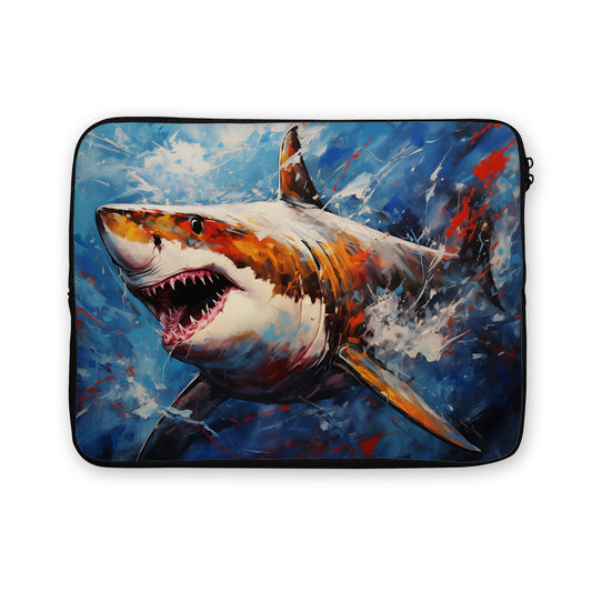 Great White Shark Laptop Sleeve Protective Cover