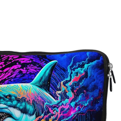 Great White Shark Colorful Laptop Sleeve Protective Cover-Oxvistore