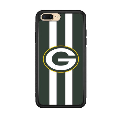 Green Bay Packers Circle on Center iPhone 8 Plus Case-Oxvistore