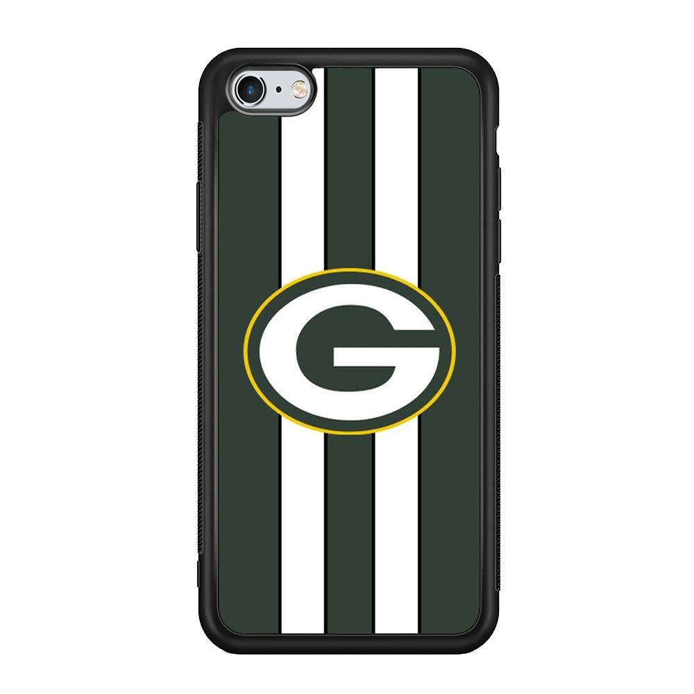 Green Bay Packers Circle on Center iPhone 6 Plus | 6s Plus Case-Oxvistore