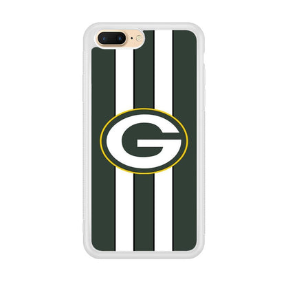 Green Bay Packers Circle on Center iPhone 8 Plus Case-Oxvistore