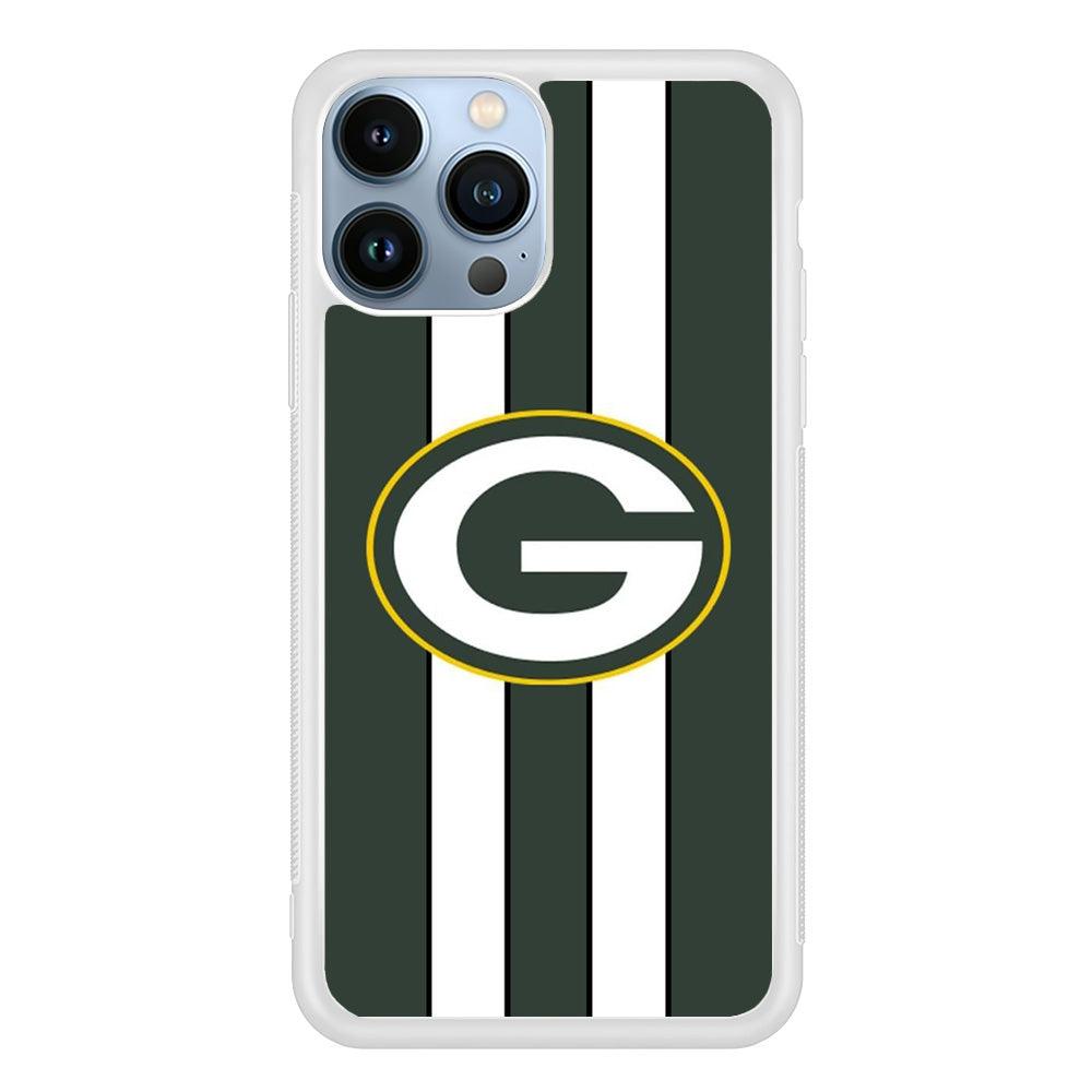 Green Bay Packers Circle on Center iPhone 14 Pro Case-Oxvistore