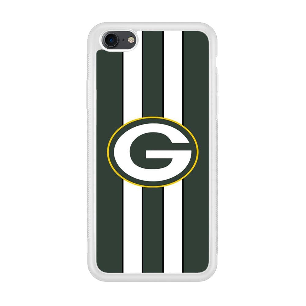 Green Bay Packers Circle on Center iPhone 8 Case-Oxvistore