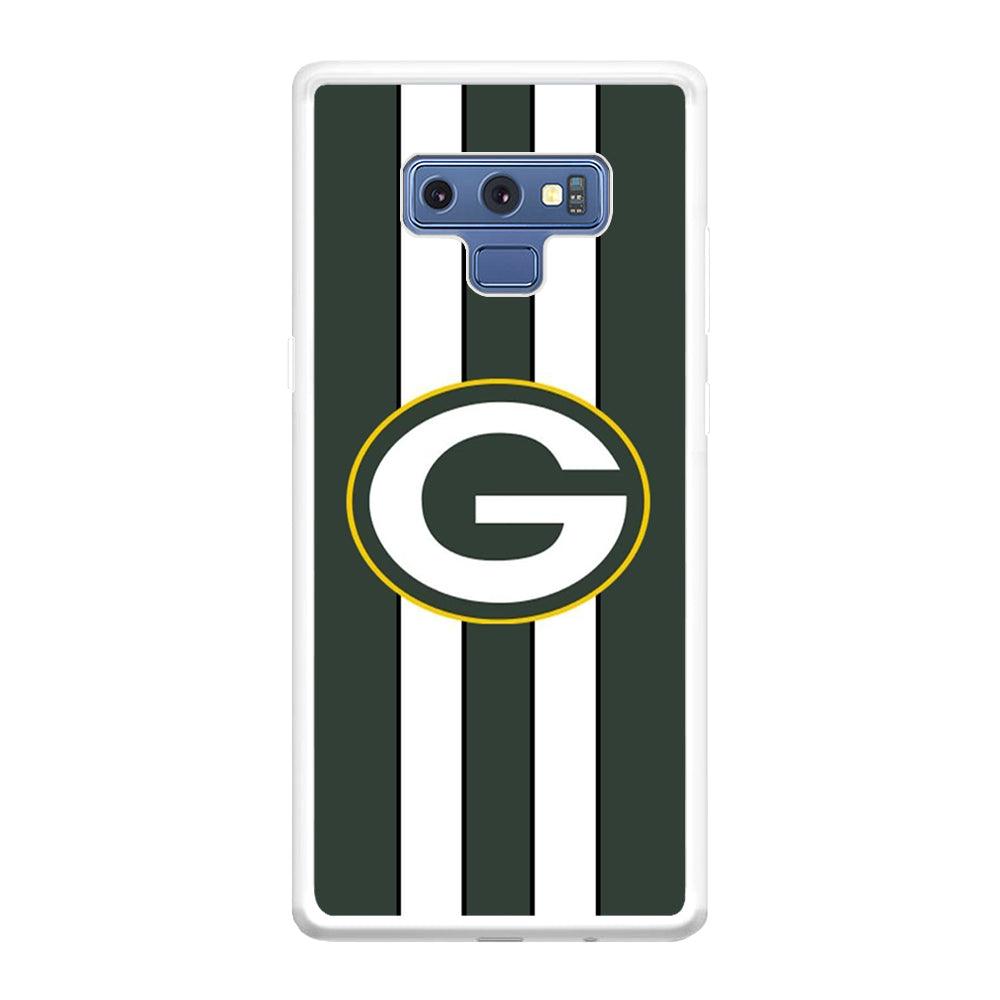 Green Bay Packers Circle on Center Samsung Galaxy Note 9 Case-Oxvistore