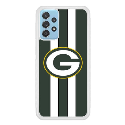 Green Bay Packers Circle on Center Samsung Galaxy A52 Case-Oxvistore