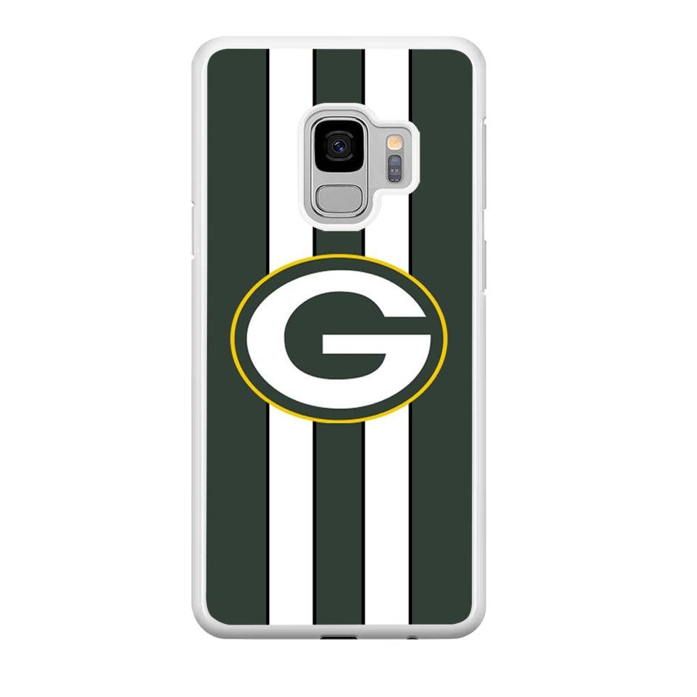 Green Bay Packers Circle on Center Samsung Galaxy S9 Case-Oxvistore