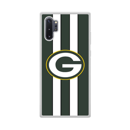 Green Bay Packers Circle on Center Samsung Galaxy Note 10 Plus Case-Oxvistore