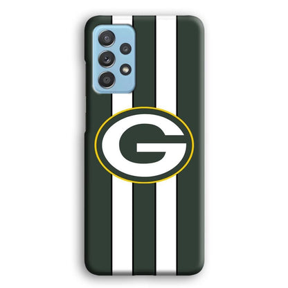 Green Bay Packers Circle on Center Samsung Galaxy A52 Case-Oxvistore