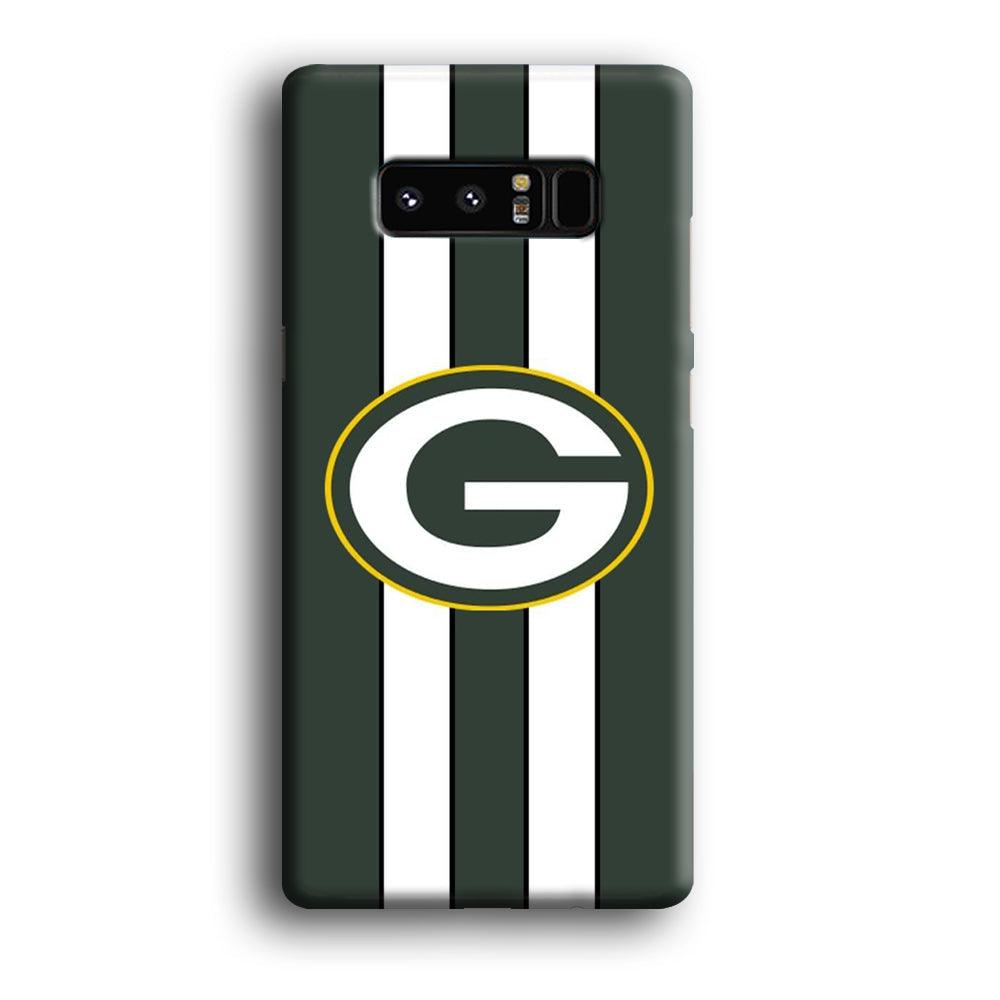 Green Bay Packers Circle on Center Samsung Galaxy Note 8 Case-Oxvistore