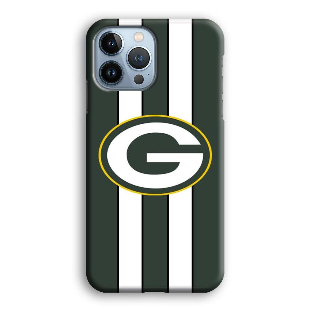 Green Bay Packers Circle on Center iPhone 15 Pro Case-Oxvistore