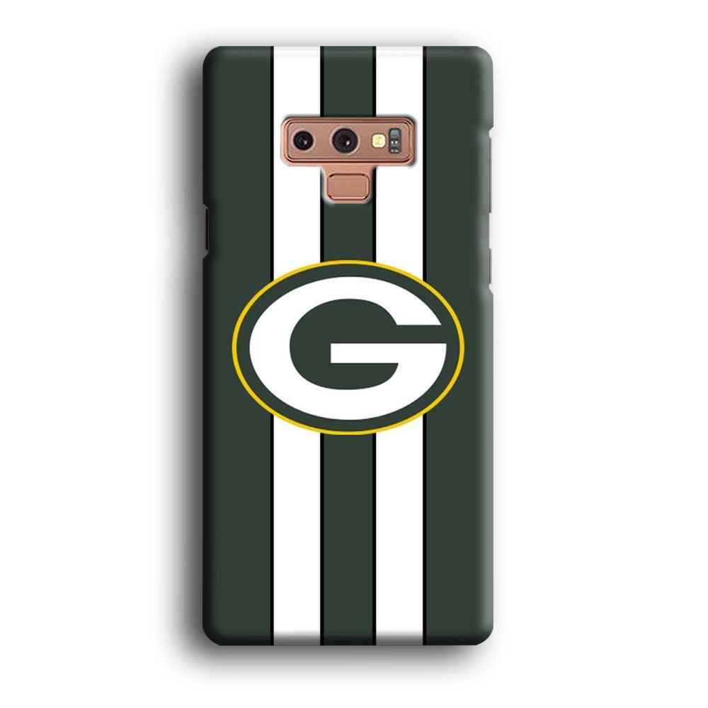 Green Bay Packers Circle on Center Samsung Galaxy Note 9 Case-Oxvistore