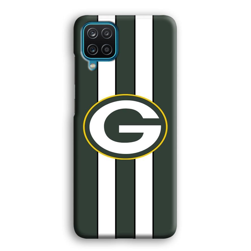 Green Bay Packers Circle on Center Samsung Galaxy A12 Case-Oxvistore