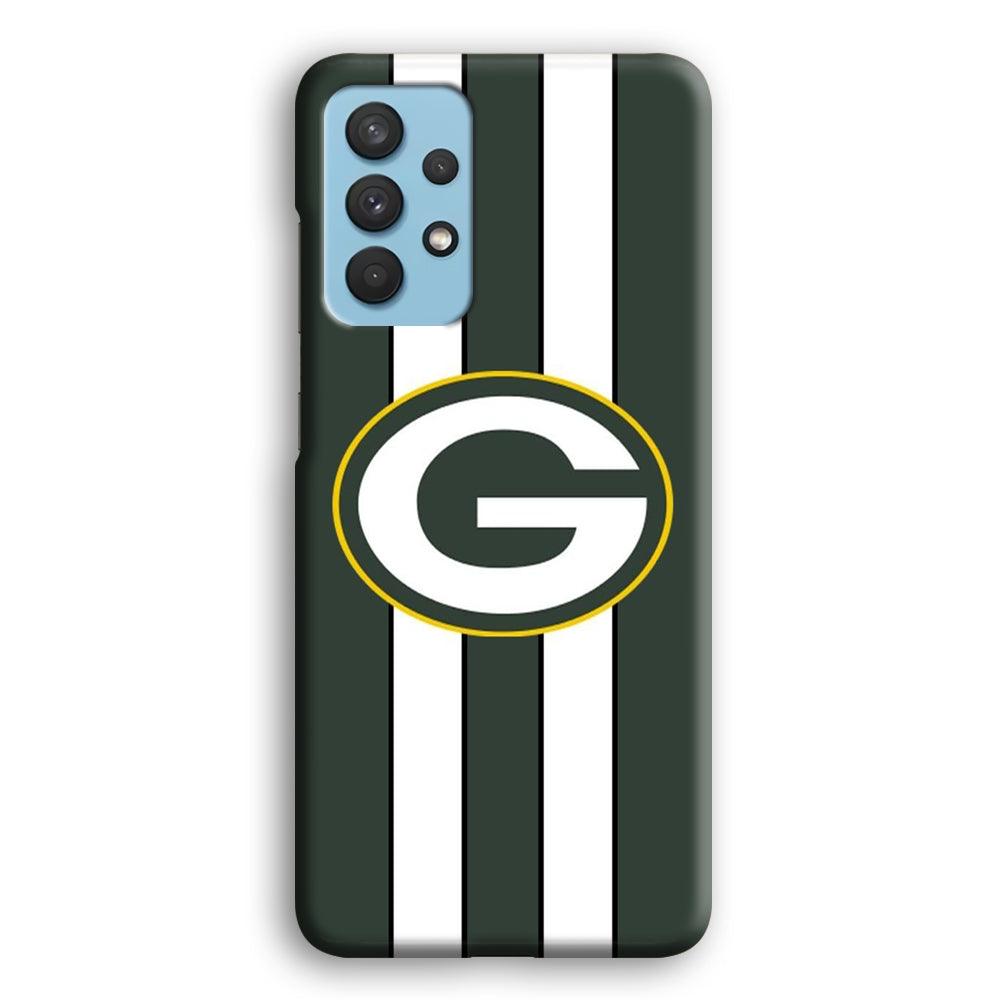 Green Bay Packers Circle on Center Samsung Galaxy A32 Case-Oxvistore