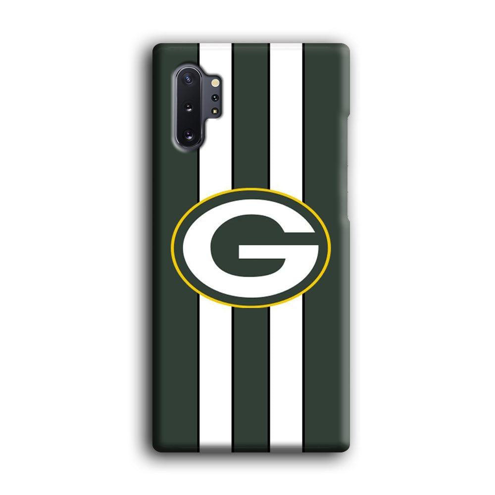 Green Bay Packers Circle on Center Samsung Galaxy Note 10 Plus Case-Oxvistore