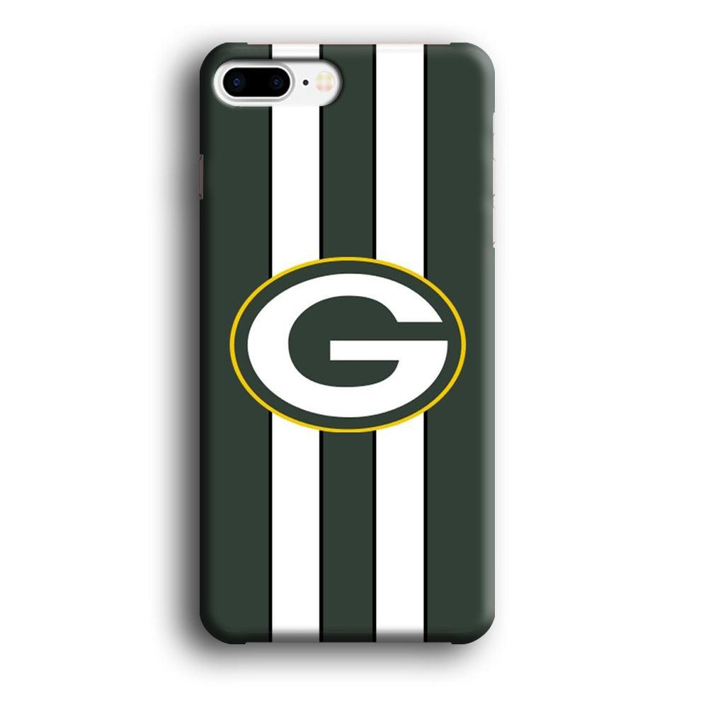 Green Bay Packers Circle on Center iPhone 8 Plus Case-Oxvistore