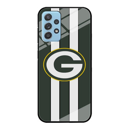 Green Bay Packers Circle on Center Samsung Galaxy A52 Case-Oxvistore