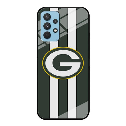 Green Bay Packers Circle on Center Samsung Galaxy A32 Case-Oxvistore