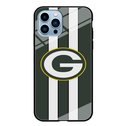 Green Bay Packers Circle on Center iPhone 13 Pro Case-Oxvistore