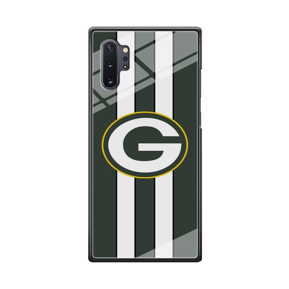 Green Bay Packers Circle on Center Samsung Galaxy Note 10 Plus Case-Oxvistore