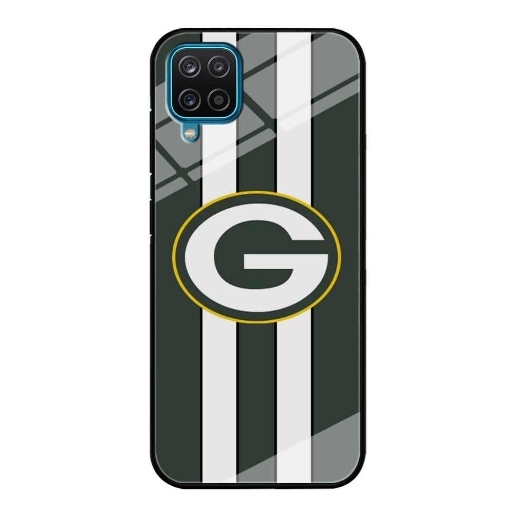 Green Bay Packers Circle on Center Samsung Galaxy A12 Case-Oxvistore